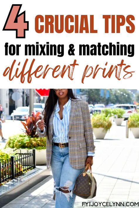 Combining Patterns Clothes Outfit, Print Mixing, Matching Prints, Prints And Patterns, Interesting Outfits, Fashion Capsule Wardrobe, Matching Patterns, How To Mix, Fashion Capsule