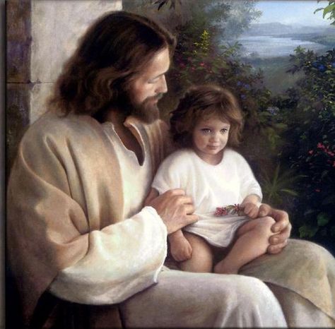 Christ<3 this is one of my absolute favorite pictures ever and my parents have it in their home <3 Greg Olsen Art, Jesus Meme, Greg Olsen, Cat Meeting, Pictures Of Christ, A Course In Miracles, Pictures Of Jesus Christ, Jesus Pictures, Jesus Loves Me