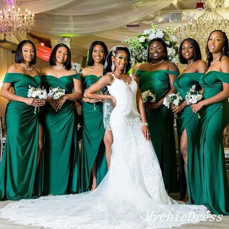 The Most Stunning Emerald Green Bridesmaid Dresses in Every Style – MyChicDress Mismatched Green Bridesmaid Dresses, Emerald Green Bridesmaid Dresses, Orange Bridesmaid, Modern Bridesmaid, Emerald Bridesmaid Dresses, Gold Bridesmaid Dresses, Custom Bridesmaid Dress, Burgundy Bridesmaid, Mismatched Bridesmaid Dresses