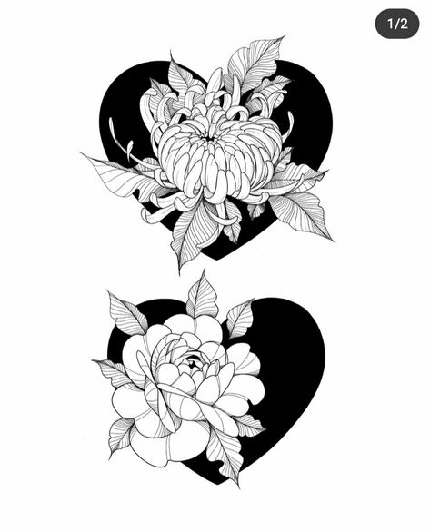 Blackwork Cover Up Tattoo, Blackwork Tattoo Coverup, Cover Up Tattoo Frauen, Traditional Tattoo Flowers, Animal Tattoo Ideas, Heart Tattoos, Creepy Tattoos, Arm Band Tattoo, Cover Up Tattoo