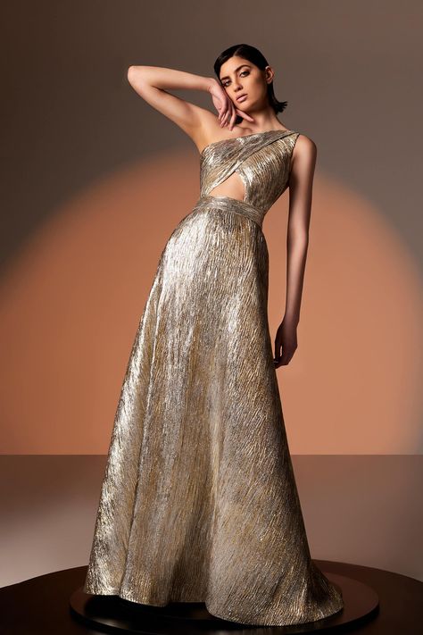 Her Trove - One shoulder jacquard dress Edward Arsouni, Blue Mermaid Prom Dress, Nude Gown, Gala Outfit, Couture Evening Dress, Ellie Saab, Prom Dresses Long Mermaid, Brocade Dresses, Mob Dresses