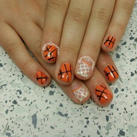 Go Phoenix Suns. Basketball nails Basketball Nail Designs Ideas, Nails Basketball, Basketball Nail Designs, Basketball Nails, Nike Nails, Basketball Jewelry, Sports Nails, Toenail Art, Phoenix Suns Basketball