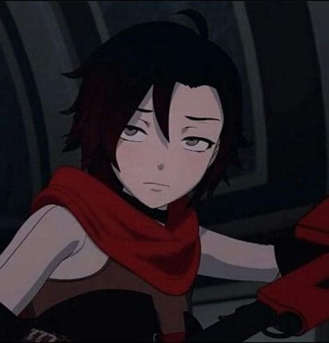 Ruby Rose, Rwby, Ruby, Red, Anime