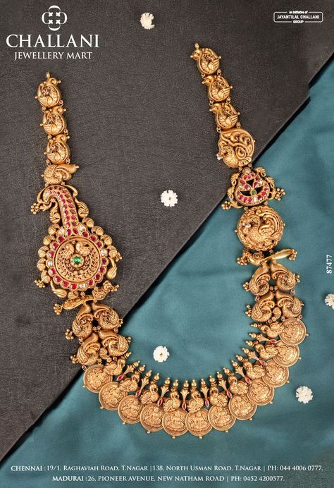 Indian Brides Jewelry, Goddess Mahalakshmi, Marriage Jewellery, Wedding Jewelry Sets Bridal Jewellery, Bridal Necklace Designs, Gold Temple Jewellery, Antique Necklaces Design, Buy Gold Jewelry, Antique Gold Jewelry Indian