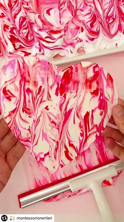 Hello Wonderful, Art Process, Process Art, Shaving Cream, Heart Art, Shaving, Lily Pulitzer Dress, Love This, Crafts For Kids