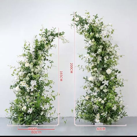 Backdrop Flowers, Floral Arrangement Wedding, Wedding Floral Arrangement, Flower Props, Floral Arch Wedding, Rose Flower Arrangements, Backdrop Decor, White Rose Flower, Flower Arch