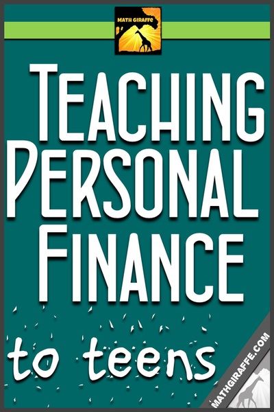 Financial Literacy Lessons, Consumer Math, Finance Lessons, Personal Finance Lessons, Family And Consumer Science, Teen Fun, Homeschool High School, Math Methods, Teaching High School