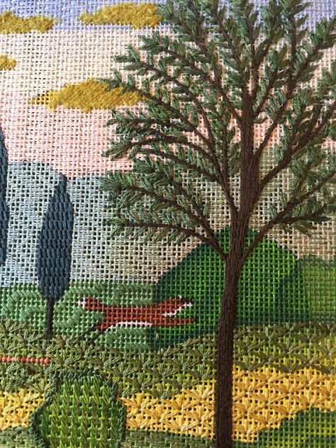 Needlepoint Tree, Shirley Valentine, Welcome Home Banners, Witch Painting, Pumpkin Ornament, Red Pear, Painted Pony, Needlepoint Christmas, Needlepoint Stitches