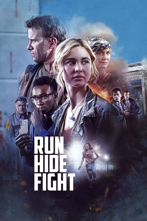 Run Hide Fight (2020) Watch Now at https://www.watchfilmy.life/movies/run-hide-fight-2020/ Scary Movies To Watch, Thomas Jane, Action Movie Poster, Movie Posters Design, New Poster, Film Posters, Action Movies, Scary Movies, Movies Showing