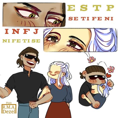 Estp and infj couple Infj X Estp Mbti, Infj And Estp, Estp And Infj, Infj X Estp, Infj Ships, Mbti Couples, Infj Entp, Infj Characters, Mbti Ships