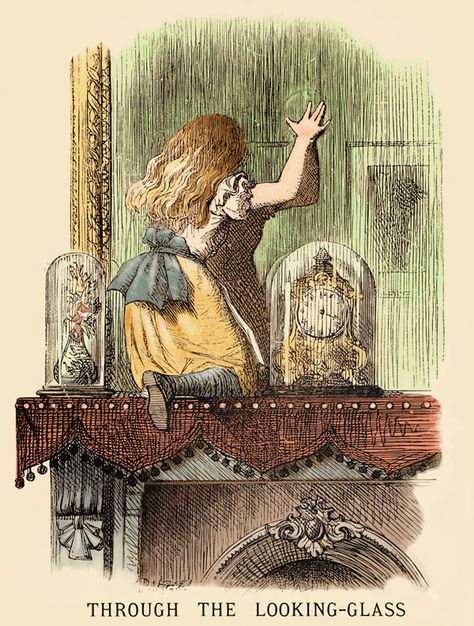 Alice In Wonderland Illustrations, John Tenniel, Alice Book, Were All Mad Here, Lewis Carroll, Adventures In Wonderland, Through The Looking Glass, Vintage Illustration, Alice In Wonderland