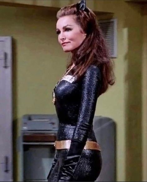 Original Catwoman, Incredible Hulk Tv, Famous Cheerleaders, James Gordon, Batman Tv Show, Kitty Kisses, Catwoman Cosplay, Julie Newmar, Batman 1966