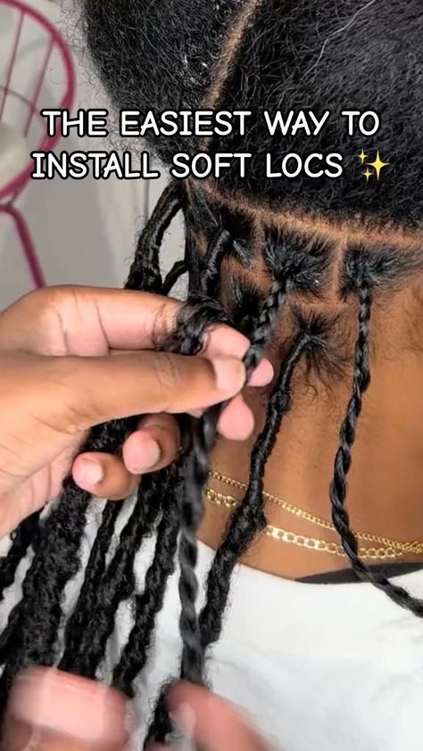 Link to the hair beauty world✨ | Fav way to install soft locs✨ Cr TT theasiaaeffect Follow for more about hair🙌 💸𝗕𝘂𝘆 𝗼𝗻𝗲 𝗴𝗲𝘁 𝗼𝗻𝗲 𝟱𝟬% 🎁𝗙𝗿𝗲𝗲 𝗘𝘅𝗰𝗹𝘂𝘀𝗶𝘃𝗲 𝗦𝗶𝗱𝗲 𝗣𝗮𝗿𝘁 𝗦𝘁𝘆𝗹𝗲 𝗖𝗼𝗺𝗯 &... | Instagram Wigs Hairstyle, Box Braids Updo, Crochet Faux Locs, Locs Styles, Soft Locs, Butterfly Locs, Two Strand Twist, Faux Locs Hairstyles, Box Braids Styling