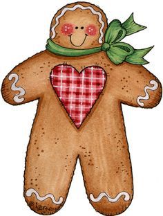 Natal Country, All Things Gingerbread, Gingerbread Crafts, Gingerbread Decorations, Gingerbread Ornaments, Christmas Graphics, Christmas Paintings, Christmas Gingerbread, Christmas Clipart