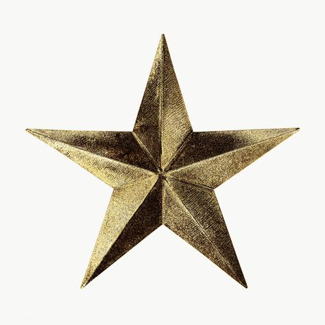 Gold star sticker design element | free image by rawpixel.com / winn Collage Stickers Vintage, Vintage Star Illustration, Golden Stars Aesthetic, Gold Stars Aesthetic, Star Sticker Png, Gold Star Png, Star Layout, Star Collage, Golden Stickers