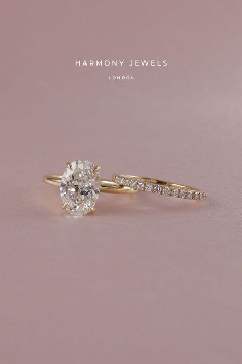 Pretty Engagement Rings, Dream Wedding Ring, Solitaire Bands, Future Engagement Rings, Oval Cut Engagement Ring, Bespoke Engagement Ring, Ring Wedding Band, Beautiful Engagement Rings, Put A Ring On It