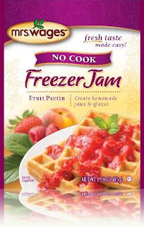 Peach Freezer Jam, Raspberry Freezer Jam, Strawberry Freezer Jam, Freezer Jam Recipes, Freezer Jam, Cream Biscuits, No Cook, Buttery Biscuits, Fresh Groceries