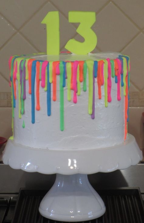 Glow In The Dark Cake, Dark Cake, Drip Cake, Double Barrel, In The Dark, Glow In The Dark, Healthy Snacks, Raspberry, Barrel