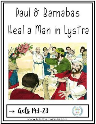 Paul And Barnabas Craft, Paul And Barnabas Activities, Paul And Barnabas Craft Sunday School, Paul And Barnabas, Paul Bible, Adventure Bible, Verses For Kids, Childrens Ministry Curriculum, Children Church