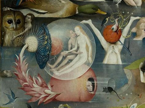 The Public Domain Review on Instagram: “Detail from The Garden of Earthly Delights, the best known painting by the genius that was Hieronymus Bosch, who died on this day in 1516.…” Hieronymus Bosch Paintings, Hieronymous Bosch, The Garden Of Earthly Delights, Strange Beasts, Arte Occulta, Earthly Delights, Garden Of Earthly Delights, Hieronymus Bosch, Albrecht Durer