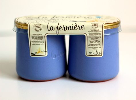 I so wish that your and other dairy items came in these sweet ceramic crocks here in the US! Le Fermiere Yogurt Pot Crafts, Yogurt Jar Ideas, Glass Yogurt Jars Ideas, La Fermiere Yogurt Pots Repurpose, La Fermiere Yogurt Pots, Tiramisu Packaging, Oui Yogurt Jars Ideas, Glass Jar Diy, Yoghurt Packaging