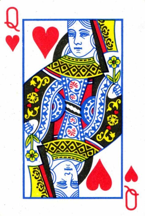 I had someone ask me if I was a queen of hearts or a queen of diamonds and I simply responded that I'm a queen of hearts. I have a big heart and would help anyone out. Some people would take advantage of it and I had to learn how to help people from a distance. I also learned I had to help myself before others too because if I am not right, I am in no shape or form to try to help someone else out. King Of Hearts Card, Queen Of Hearts Card, Queen Card, Hearts Playing Cards, Hearts Card, Bicycle Cards, Playing Cards Art, Bicycle Playing Cards, Playing Cards Design