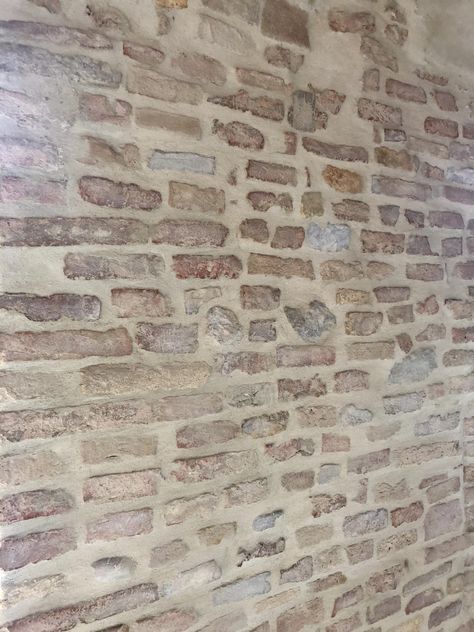 Brick Slips Bedroom, Brick Slip Wall, Brick Wall Interior Design, Brick Slip, Brick Interior Wall, Brick Interior, Brick Texture, Wine Wall, Living Room Design Decor