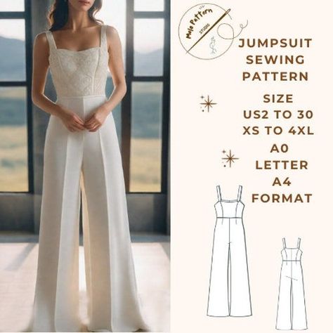 Linen jumpsuit pattern