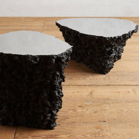 Lava Stone Coffee Table Lava Stone Coffee Table, Japanese Bar, Dining Room Design Modern, Organic Furniture, Interior Decoration Accessories, Stone Coffee Table, Stone World, Dream Furniture, Hawaii Homes