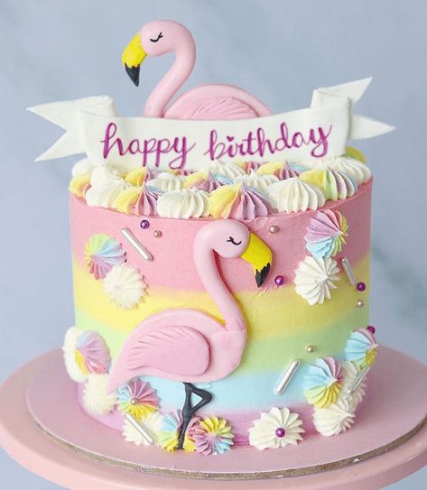 Flamingo Cake Design Images (Flamingo Birthday Cake Ideas) Flamingo Themed Cake, Pink Flamingo Cake Ideas, Flamingo Cake Design, Flamingo Birthday Cakes, Flamingo Birthday Cake Ideas, 7th Birthday Girl Ideas Cake, Birthday Cake 7th Girl, Girls 7th Birthday Cakes, 8th Birthday Cake Girl