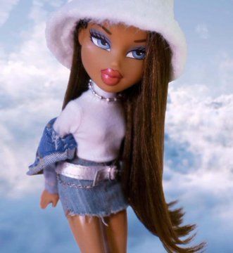 Cloud House, Bratz Characters, Bratz Halloween Costume, Bratz Doll Outfits, Y2k Fits, Bratz Girls, Bratz Inspired Outfits, Doll Aesthetic, Winter Inspired