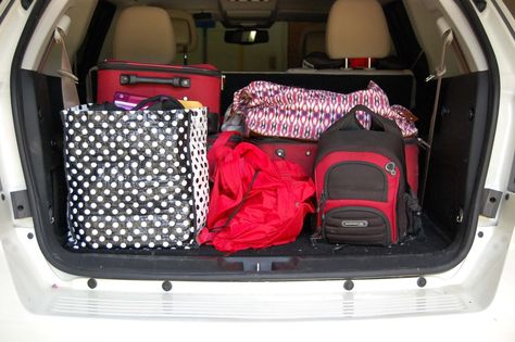 How to Pack for Road Trips like a Pro Big Suitcases, Car Packing, Plane Photography, One Suitcase, Activity Bags, Airport Pictures, Inside Car, Road Trip Packing, Packing Clothes