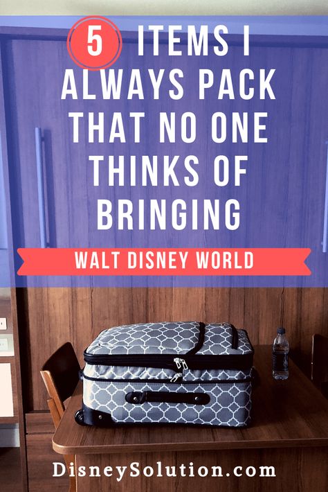 5 Items I Always Pack That No One Thinks Of Bringing to Walt Disney World | Disney Solution Disney Packing, Disney Lego, Disney World Packing, Disney World Secrets, Disney Travel Agents, Lego Land, Disney Items, Disney Blog, Disney Trip Planning