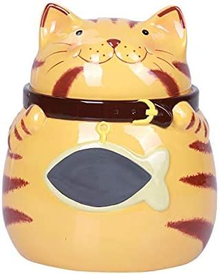 Cute Fat Cats, Hello Kitty Cookies, Cat Cookie Jar, Collectible Cookie Jars, Hat Cookies, Cat Cookies, Cookie Jars Vintage, Ceramic Cat, Cat Items