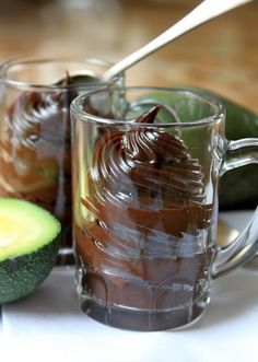 Christina's Cucina: Mocha (Avocado) Mousse...and no, it doesn't taste weird! Avacado Mousse, Avo Mousse, Avocado Mouse, Avocado Recipes Dessert, Avocado Dessert, Avocado Mousse, Chocolate Avocado, Avocado Chocolate, Brownie Desserts