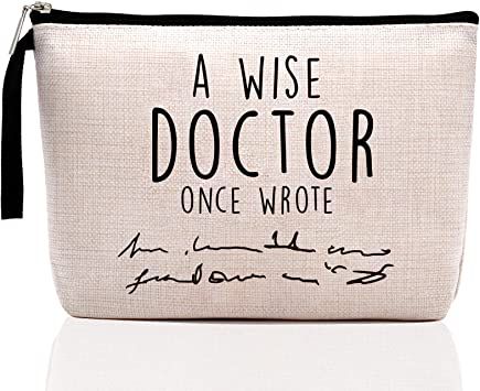 Gifts For Medical Students, Best Gifts For Doctors, Medical Graduation, White Coat Ceremony Gift, Funny Makeup Bag, Doctor Birthday, Doctor Humor, Makeup Humor, Future Doctor