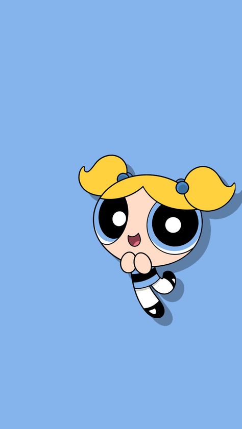 Powerpuff Bubbles, Bubbles Powerpuff, Emo Roblox Outfits, Friendship Wallpaper, Bubbles Wallpaper, Power Puff, The Powerpuff, Puff Girl, Girl Themes