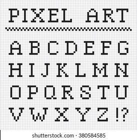 Acnh Alphabet Design, Acnh Letter Design, Pixel Font Alphabet, Word Pixel Art, Pixel Letters Alphabet, Acnh Wonderland, Pixel Art Letters, Graph Letters, Pixel Letters