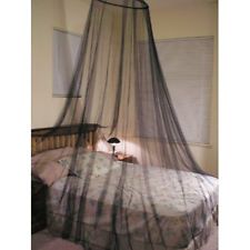 Black Mosquito Net Canopy Travel Insect Protect Single Entry Double King Size Mosquito Net Canopy, Net Bed, Mosquito Net Bed, Bed Simple, King Black, Boutique Display, Queen Black, Large Beds, Bed Canopy