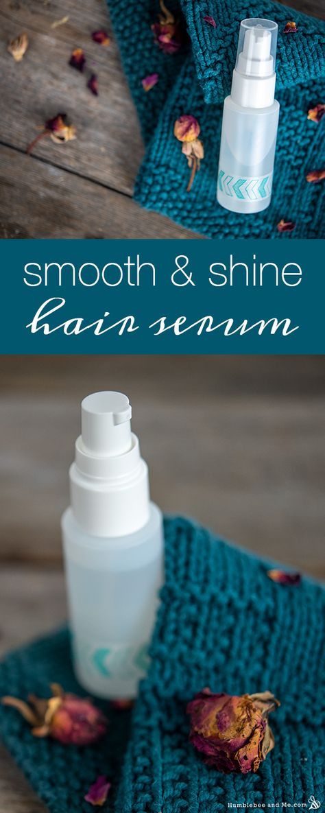 Smooth Hair Straightening Serum, Diy Hair Serum, Serum Recipe, Hair Recipes, Homemade Skincare, Hair Moisturizer, Natural Hair Care Products, Natural Hair Conditioner, Hair Care Remedies