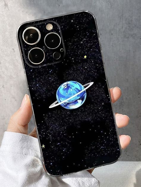 Multicolor  Collar  TPU Cartoon,Galaxy Ordinary Mobile Phone Case Embellished   Cases Cartoon Galaxy, Artsy Phone Cases, Abstract Phone Case, Phone Covers Diy, Phone Stuff, Stylish Phone Case, Diy Phone Case, Mobile Phone Case, Market Place