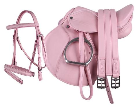 Pink Saddle, English Horse Tack, Pony Saddle, Pink Horse, Horse Saddle Pads, Polo Horse, Cute Horse Pictures, Horse Riding Clothes, Horse Fashion