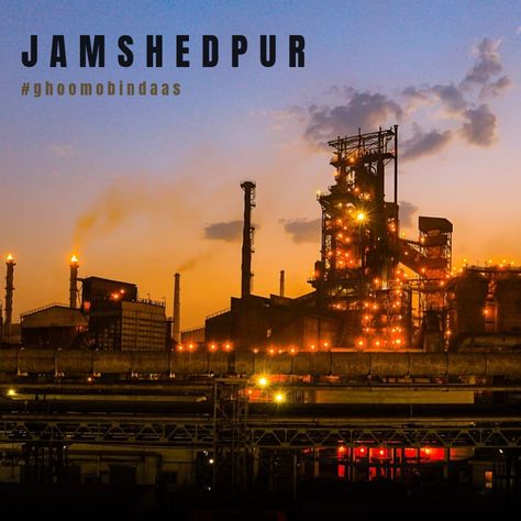 Jamshedpur is the largest city in the state of Jharkhand. It is one of the 'Industrial Cities' of India, being known by many simply as "The Steel City". . . . . . . . . . . . . . Book Now: jaitravels.co.in . . . . . . . . . . . . . . . . . #travel #tourism #explore #traveladdict #jamshedpur #tata #steelcity #traveltoindia Jamshedpur City, Iron And Steel Industry, Tata Steel, India Poster, Steel Worker, Reel Ideas, Steel City, Life Vision, Download Cute Wallpapers