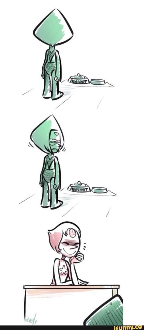 Stephen Universe, Pearl And Peridot, Steven Universe Memes, Steven Universe Funny, Eternal Flame, Steven Universe Comic, Steven Universe Fanart, Good Cartoons, Universe Art