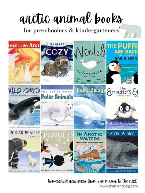 Animal Habitats Preschool, Homeschool Books, Polar Animals, Book Haul, Animal Book, Arctic Animals, Mommy Blog, Preschool Books, Adventure Activities