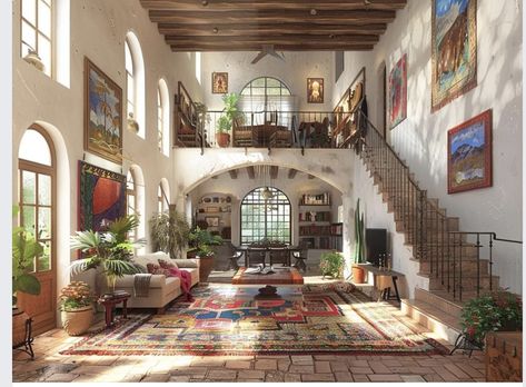 Hacienda Style Homes, Dream Life House, Mexican Home, Spanish Style Home, Hacienda Style, Spanish Style Homes, Dream House Rooms, Mediterranean Home, Mediterranean Homes