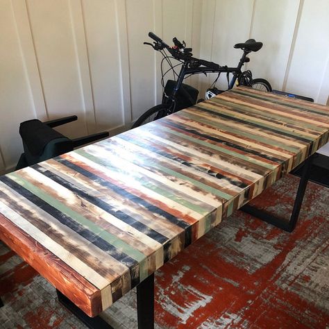 Pallet Wood Coffee Table, Reclaimed Wood Headboard, Honda Passport, Into The Wood, Reclaimed Pallet Wood, Table Cafe, Reclaimed Wood Furniture, Pallet Furniture Outdoor, Wood Furniture Diy