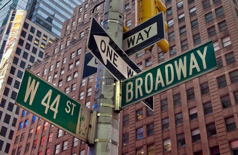 Broadway New York. Street sign , #SPONSORED, #York, #Broadway, #sign, #Street #ad Broadway Sign, New York Broadway, New York Theater, Broadway Tickets, Nyc Aesthetic, New York Life, Madison Square Garden, Madison Square, New York Street