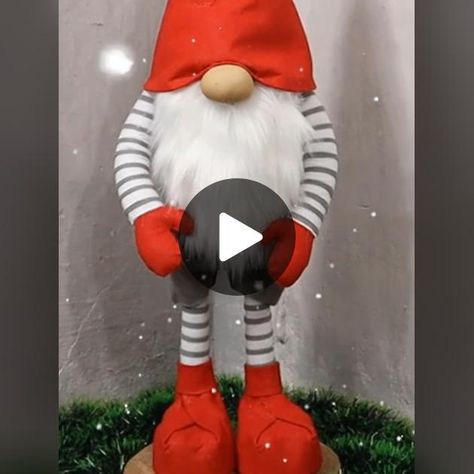 TikTok · Diy BigBoom Xmas Gnomes Diy Outdoor, Big Gnomes Diy, Diy Christmas Gnomes, Gnomes Diy, Gnome Patterns, Christmas Gnomes, Holiday Inspiration, Christmas Gnome, Diy Christmas