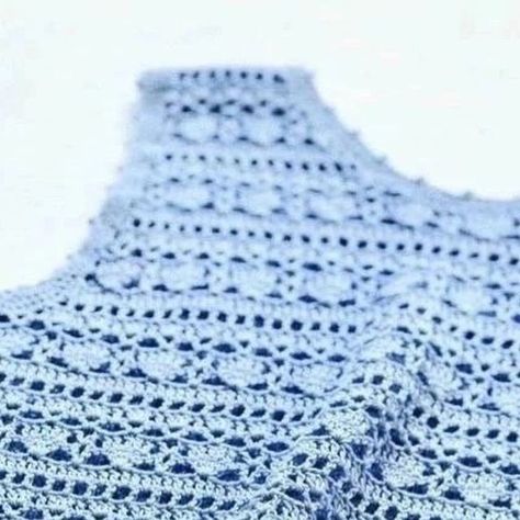 Crochet Blouse, Thread Crochet, To The End, Summer Crochet, Beautiful Day, Knit Crochet, Crochet Blanket, The End, To Start